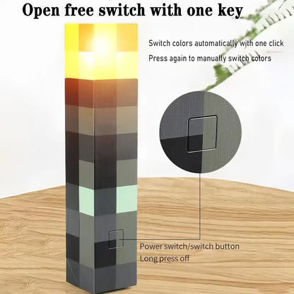 Minecraft Torch Lamp