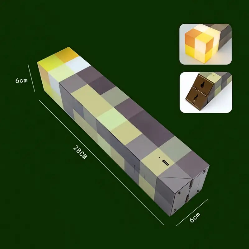 Minecraft Torch Lamp