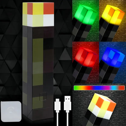 Minecraft Torch Lamp