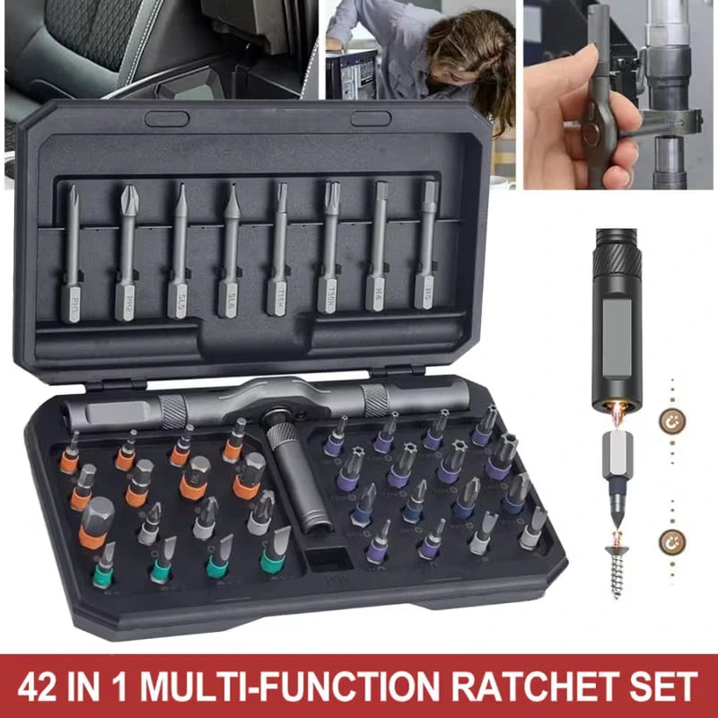 ProRatchet™ 42-in-1 Screwdriver Kit