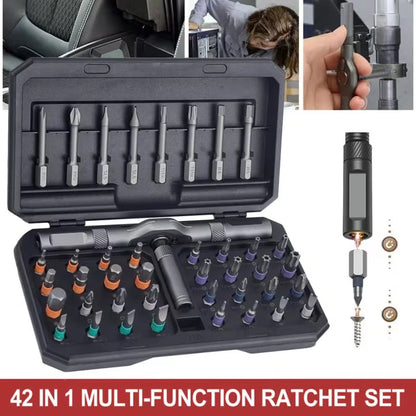 ProRatchet™ 42-in-1 Screwdriver Kit