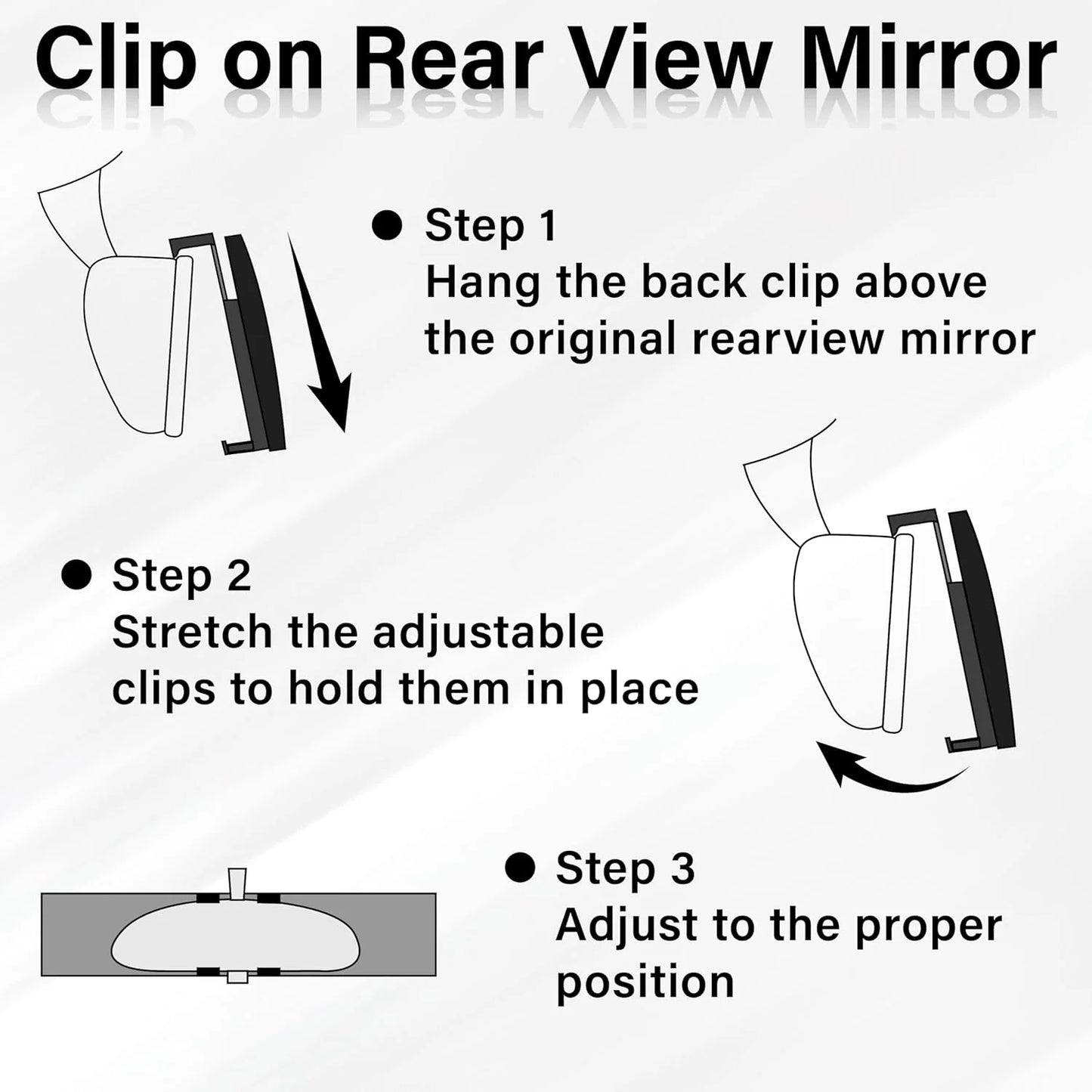 WideView™ UltraWide Rearview Mirror
