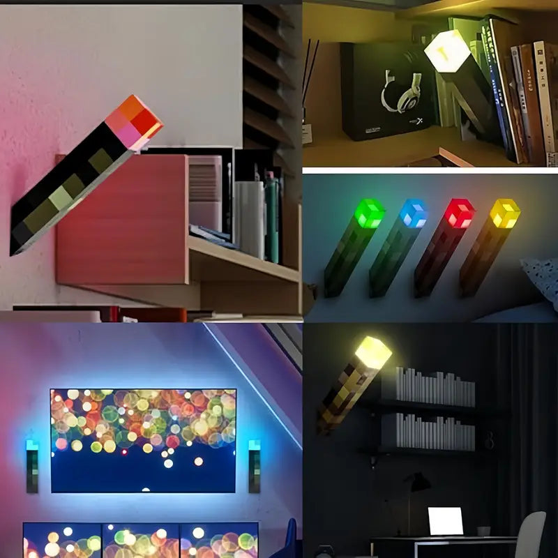 Minecraft Torch Lamp