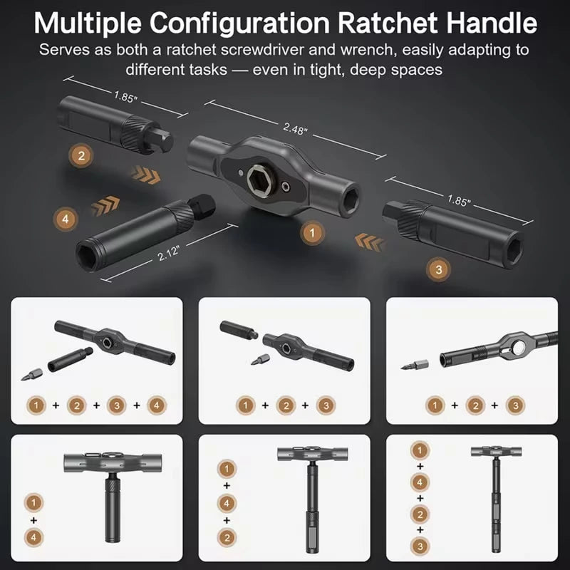 ProRatchet™ 42-in-1 Screwdriver Kit