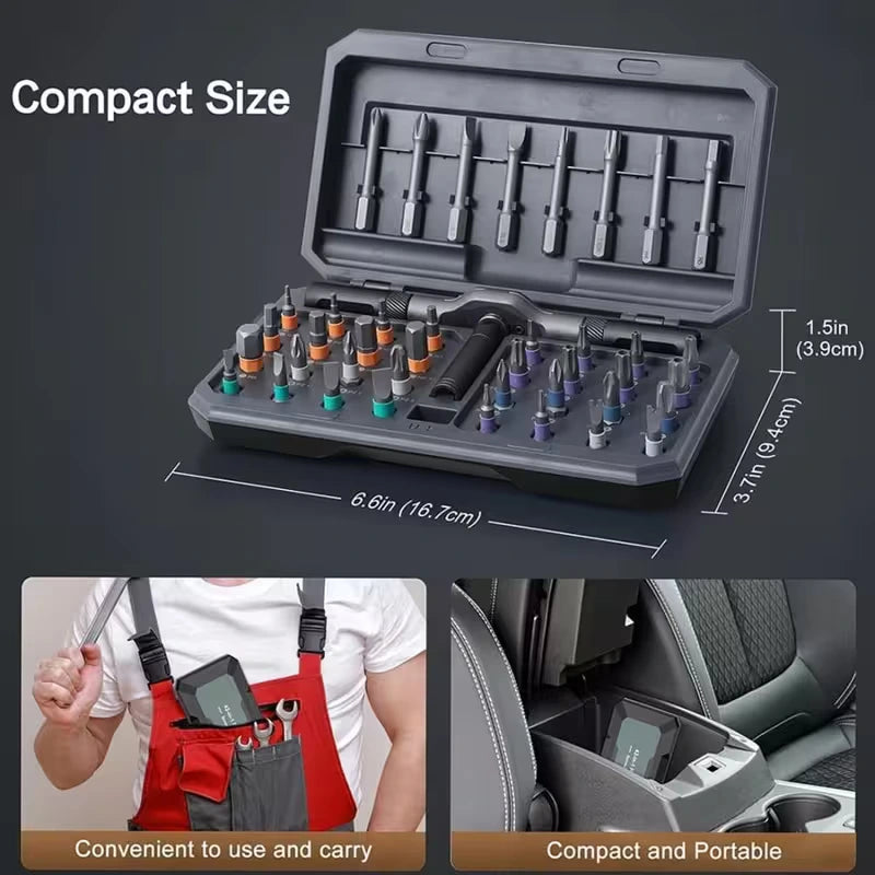 ProRatchet™ 42-in-1 Screwdriver Kit