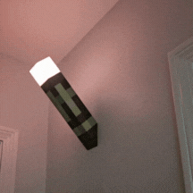 Minecraft Torch Lamp
